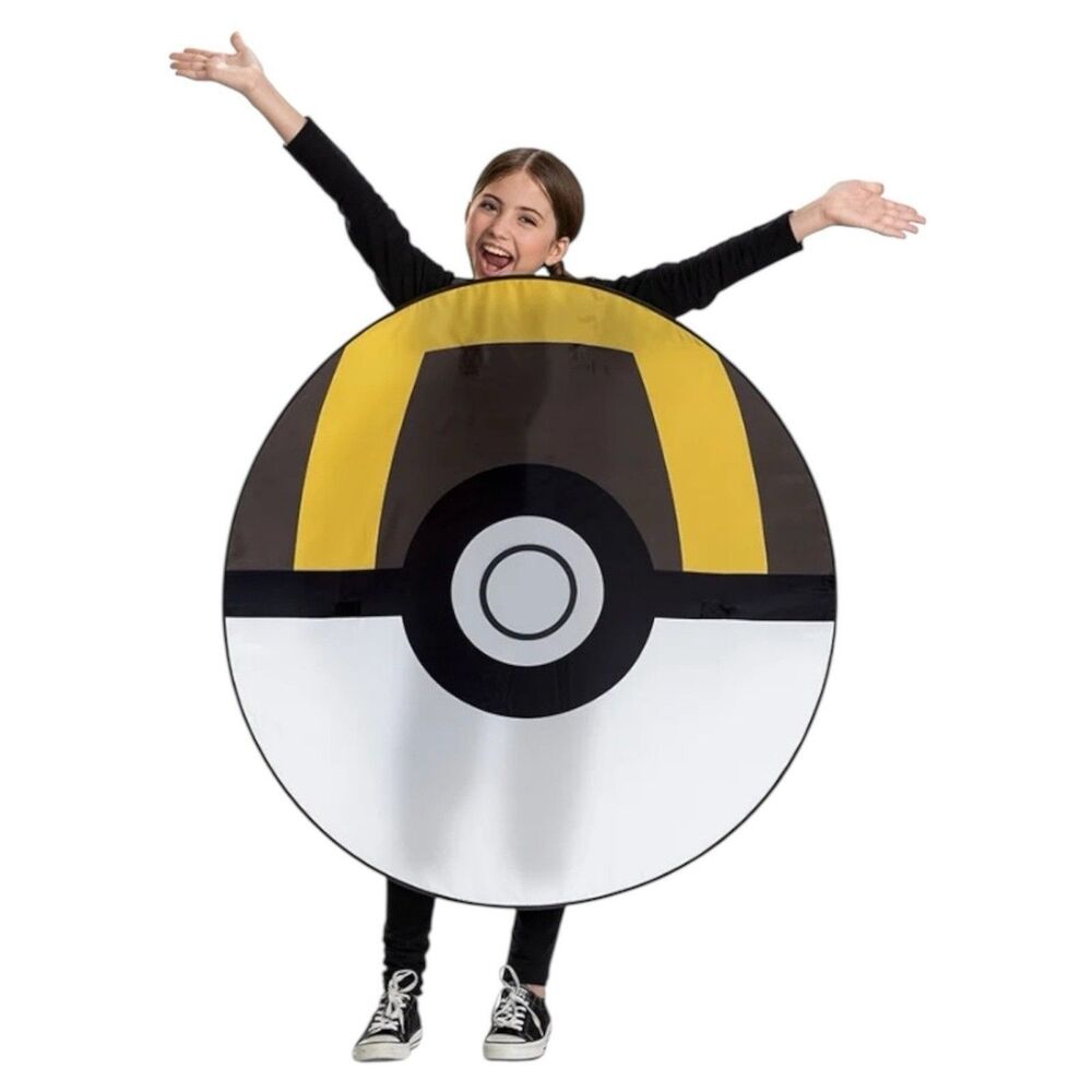 Pokémon Ultra Ball Pop Up Costume Children’s One Size Fits All - Picture 3 of 7